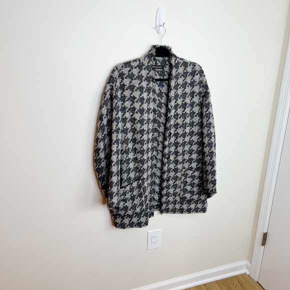 Isabel Marant Womens Fringe Accented Textured Cardigan Size US 10 Designer - Picture 3 of 14